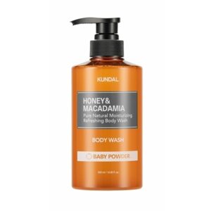 KUNDAL Přírodní sprchový gel Honey & Macadamia Body Wash (500 ml) - Baby Powder