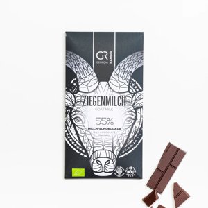 Georgia Ramon - Mléčná čokoláda 55% (Kozí mléko) BIO