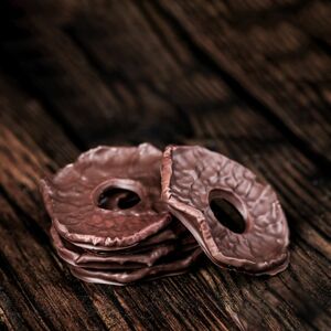Jabko Chips v pravé belgické čokoládě ORIGINS VANUATU 44% 50g