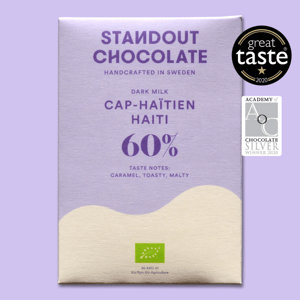 Standout Chocolate PO Standout Tmavá mléčná čokoláda - Haiti Cap-Haïtien 60%