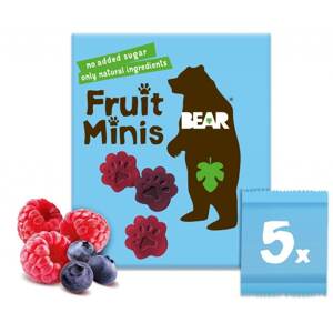 Bear Fruit Minis MALINA a BORŮVKA 5x20g