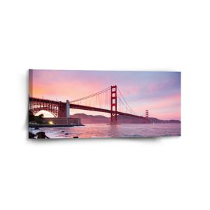 Obraz Golden Gate - 110x50 cm
