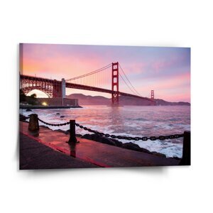 Obraz Golden Gate - 150x110 cm