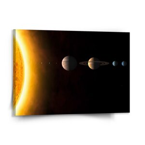 Obraz Planety - 150x110 cm