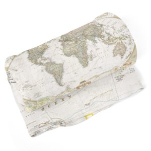 Deka Mapa světa - 190x140 cm