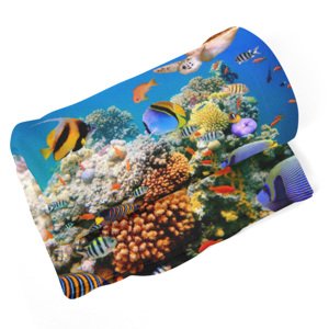 Deka Korálový útes - 150x120 cm