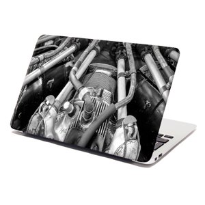 Samolepka na notebook Motor - 38x26 cm