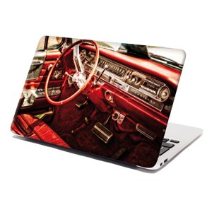 Samolepka na notebook Interiér automobilu - 29x20 cm