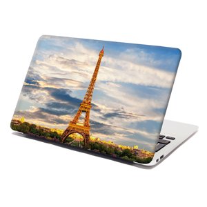 Samolepka na notebook Eiffel Tower 3 - 29x20 cm