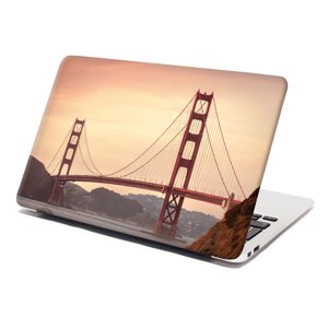 Samolepka na notebook Golden Gate 2 - 29x20 cm