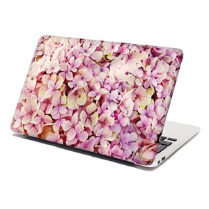 Samolepka na notebook Růžové květy - 29x20 cm