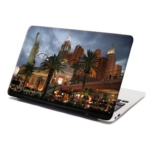 Samolepka na notebook Las Vegas 4 - 38x26 cm