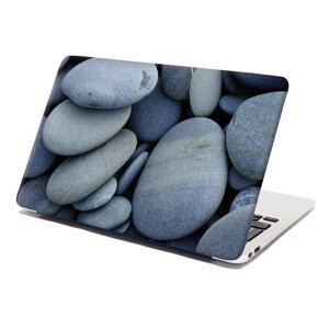 Samolepka na notebook Černé kameny - 29x20 cm