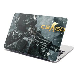 Samolepka na notebook CS:GO Voják 1 - 38x26 cm