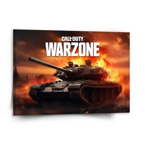Obraz Call of Duty Warzone - tank - 150x110 cm