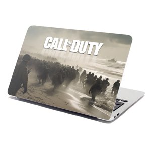 Samolepka na notebook Call of Duty Normandie - 29x20 cm