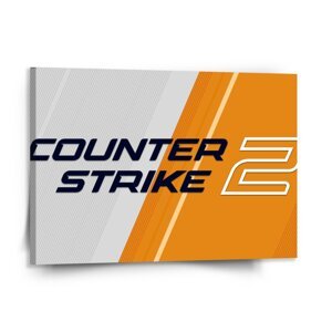 Obraz Counter Strike 2 Oranžová - 150x110 cm