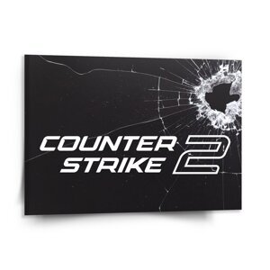 Obraz Counster Strike 2 Průstřel - 150x110 cm