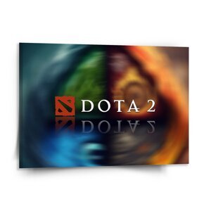 Obraz DOTA 2 Glow - 150x110 cm