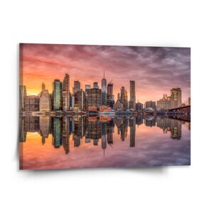 Obraz New York Západ slunce - 150x110 cm