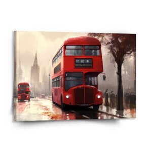 Obraz Londýn Double-decker 1 - 150x110 cm