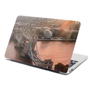 Samolepka na notebook Londýn City of London - 29x20 cm