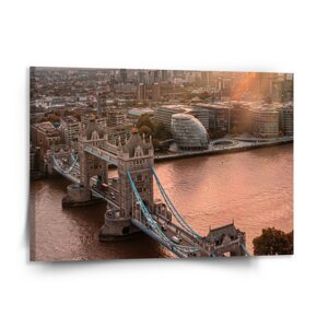 Obraz Londýn City of London - 150x110 cm