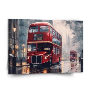 Obraz Londýn Double-decker 2 - 150x110 cm