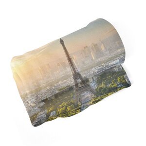 Deka Paříž Eifellova věž Skyline - 150x120 cm