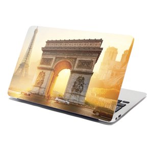 Samolepka na notebook Paříž Vítězný oblouk - 29x20 cm