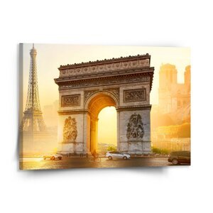 Obraz Paříž Vítězný oblouk - 150x110 cm