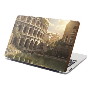 Samolepka na notebook Řím Koloseum Art - 29x20 cm