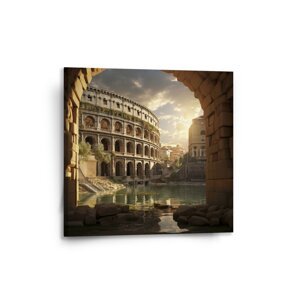Obraz Řím Koloseum Art - 50x50 cm