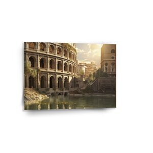 Obraz Řím Koloseum Art - 90x60 cm
