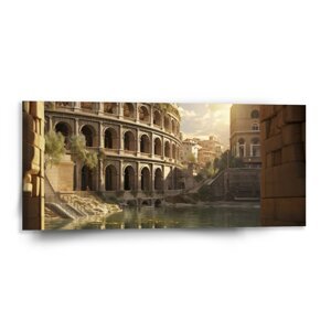Obraz Řím Koloseum Art - 110x50 cm