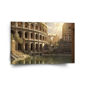 Obraz Řím Koloseum Art - 120x80 cm