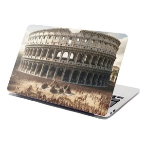 Samolepka na notebook Řím Koloseum Legie - 29x20 cm