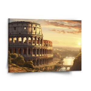 Obraz Řím Koloseum Historic - 150x110 cm
