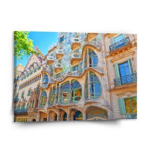 Obraz Barcelona Gaudi Casa Batllo 2 - 150x110 cm
