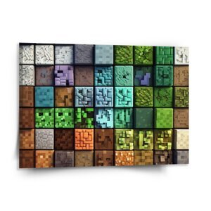 Obraz Blocks Abstract - 150x110 cm