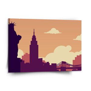 Obraz New York Socha svobody Art - 150x110 cm