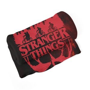 Deka Stranger Things Red - 150x120 cm