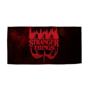 Ručník Stranger Things Red - 70x140 cm