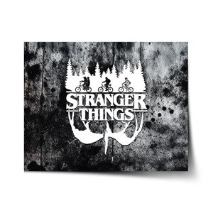 Plakát Stranger Things White - 60x40 cm