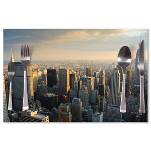 Prostírání New York Skyline: 40x30cm