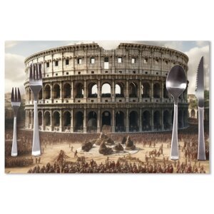 Prostírání Řím Koloseum Legie: 40x30cm