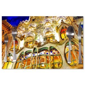 Prostírání Barcelona Gaudi Casa Batllo 1: 40x30cm