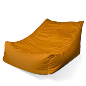 Sedací vak Lounge Neonová oranžová - 120 x 100 x 80 cm