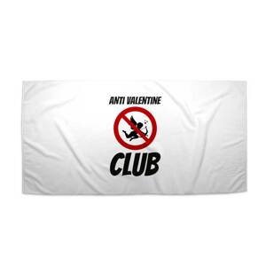 Ručník Anti Valentine Club - 30x50 cm
