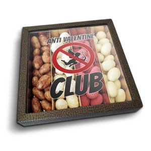 Mandle v čokoládě Anti Valentine Club - 4x 80g